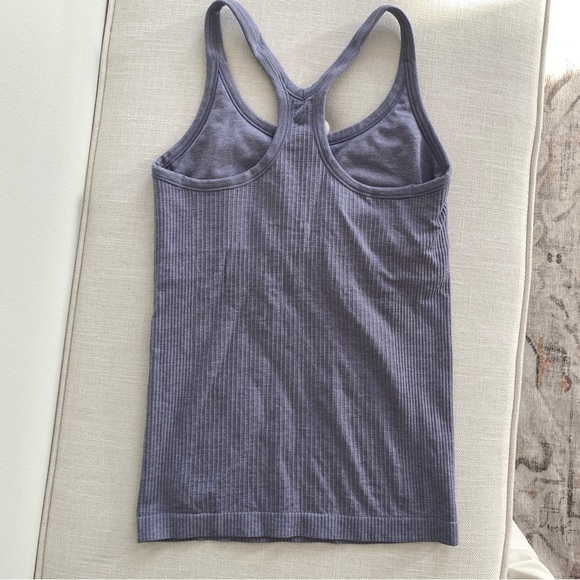 LULULEMON Purple Ebb To Street Tank Size 6 - Picture 5 of 7
